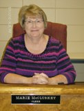 Marie McCluskey, Clerk Marie McCluskey, Clerk